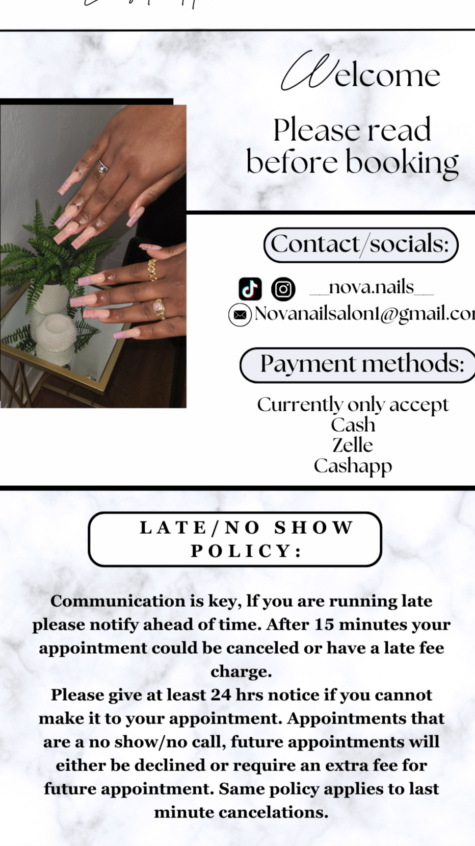 12 Effective Salon Cancellation Policy Templates and Examples | zolmi.com